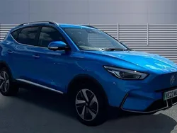 Blue Used 2022 MG ZS Trophy Connect Sedan | £15,801 (Good price)
