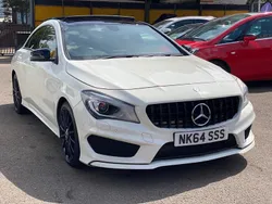 White Used 2014 Mercedes CLA180 AMG Sedan | £11,399 (A bit pricey)