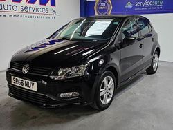 Black Used 2016 VW Polo Match Hatchback | £7,795 (Fair price)