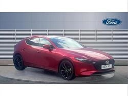 Red Used 2025 Mazda 3 Takumi-Line Hatchback | £24,950 (Expensive)
