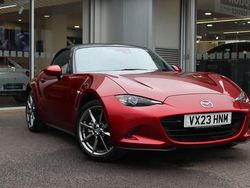Red Used 2023 Mazda MX5 Exclusive-Line Cabriolet | £20,946 (Fair price)