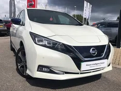 White Used 2019 Nissan Leaf Tekna Hatchback | £11,999 (Fair price)