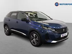 Blue Used 2022 Peugeot 3008 Allure SUV | £17,499 (Fair price)