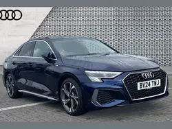 Blue Used 2024 Audi A3 S-Line Sedan | £29,992 (Expensive)