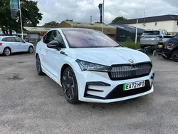White Used 2022 Skoda Enyaq iV vRS SUV | £28,990 (Good price)