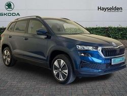 Petrol blue metallic Used 2022 Skoda Karoq SE Drive SUV | £15,594 (Fair price)