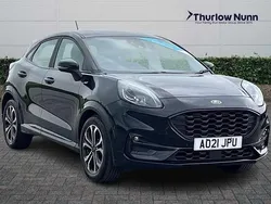 Black Used 2021 Ford Puma ST-Line SUV | £13,213 (Good price)