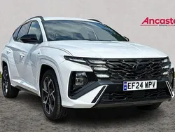White Used 2024 Hyundai Tucson N Line SUV | £25,399 (Fair price)