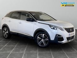 White Used 2019 Peugeot 3008 GT-line Hatchback | £8,295 (Good price)