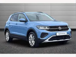 Clear blue Used 2024 VW T-Cross Match SUV | £20,950