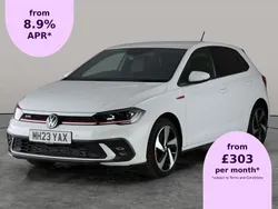 White Used 2023 VW Polo GTI Hatchback | £21,539 (Fair price)