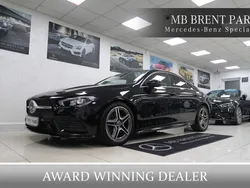 Black Used 2020 Mercedes CLA200 AMG line Coupe | £19,750 (Fair price)