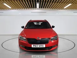 Red Used 2017 Skoda Superb SportLine Estate | £12,099 (Good price)