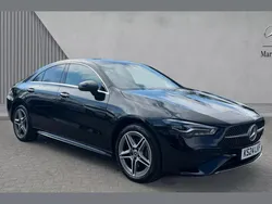 Cosmos black metallic Used 2024 Mercedes CLA250e Executive Sedan | £27,852 (Good price)