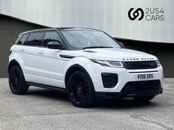 White Used 2018 Land Rover Range Rover evoque HSE Dynamic Estate | £11,990 (Fair price)