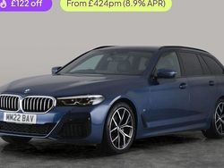 Blue Used 2022 BMW 520 M Sport Estate | £25,088 (Good price)