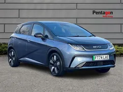 Jet black Used 2024 BYD Dolphin Design Hatchback | £23,495