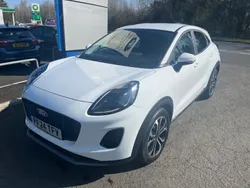 Frozen white Used 2024 Ford Puma Titanium Hatchback | £19,500 (Fair price)