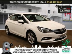 White Used 2019 Vauxhall Astra SRi Hatchback | £8,740 (Fair price)