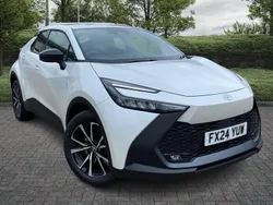 White Used 2024 Toyota C-HR Design SUV | £28,961 (Expensive)