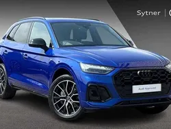Blue Used 2024 Audi Q5 Black Edition SUV | £46,500 (Expensive)