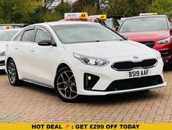 White Used 2019 Kia ProCeed GT-Line Hatchback | £11,800 (Fair price)