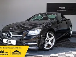Black Used 2012 Mercedes SLK250 AMG Cabriolet | £6,699 (Fair price)