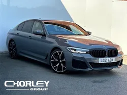 Grey Used 2021 BMW 520 M Sport Sedan | £25,042 (Fair price)