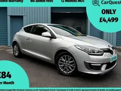 Used 2014 Renault Mégane III Coupe | £4,499 (Fair price)