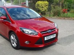 Red Used 2013 Ford Focus Zetec Hatchback | £4,900 (Fair price)