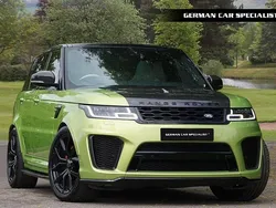 Svo premium palette green Used 2018 Land Rover Range Rover Sport SVR SUV | £41,990 (Expensive)