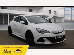 White Used 2015 Vauxhall Astra GTC S Hatchback | £8,479 (Fair price)