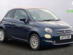 Blue Used 2021 Fiat 500C Dolcevita Cabriolet | £11,499 (Fair price)