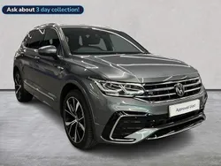 Grey Used 2024 VW Tiguan Allspace R-line SUV | £34,799 (Expensive)
