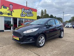 Black Used 2014 Ford Fiesta Zetec Hatchback | £7,995 (Expensive)
