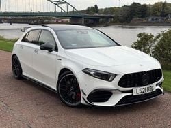 White Used 2021 Mercedes A45 AMG AMG Hatchback | £35,999 (Fair price)