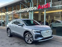 Grey Used 2024 Audi Q4 Sportback e-tron Sport SUV | £38,990