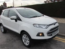 White Used 2017 Ford Ecosport Zetec SUV | £7,295 (Fair price)