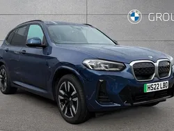 Blue Used 2022 BMW iX3 M Sport SUV | £29,998 (Fair price)
