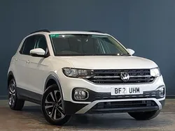 White Used 2021 VW T-Cross United SUV | £18,498 (A bit pricey)