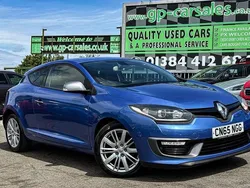 Blue Used 2015 Renault Mégane GT Line GT-Line Coupe | £5,000 (Fair price)