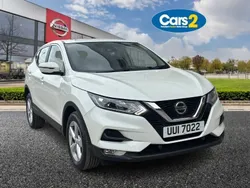 White Used 2019 Nissan Qashqai Acenta Premium SUV | £10,490 (Super price)