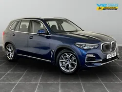 Blue Used 2021 BMW X5 xLine SUV | £33,995