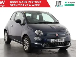 Blue Used 2022 Fiat 500 Dolcevita Hatchback | £10,499 (Fair price)