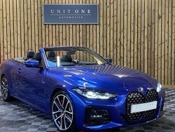 Blue Used 2022 BMW 420 M Sport Cabriolet | £30,000 (Fair price)