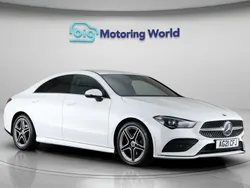 White Used 2021 Mercedes CLA180 AMG line Sedan | £19,200 (Good price)