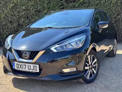 Black Used 2017 Nissan Micra Acenta Hatchback | £6,485 (Fair price)