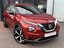 Red Used 2020 Nissan Juke Tekna SUV | £14,789 (Fair price)
