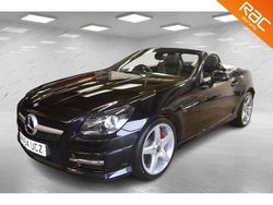 Black Used 2014 Mercedes SLK250 AMG Cabriolet | £9,790 (Fair price)