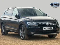 Black Used 2020 VW Tiguan Allspace Match SUV | £19,995 (Good price)